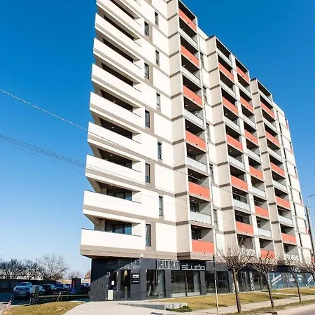 Golden Penthouse Rebreanu Lägenhet